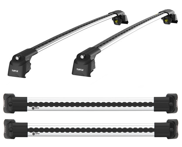 

Багажник Turtle Air2 для Mini Countryman (R60) серого цвета, Серый, Air 2 silver Countryman (R60)