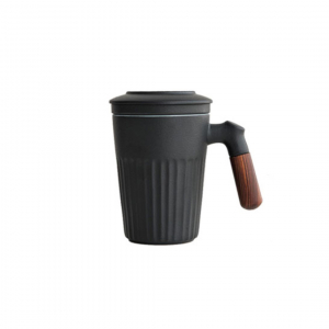 фото Керамическая кружка xiaomi pinztea ceramic cup black