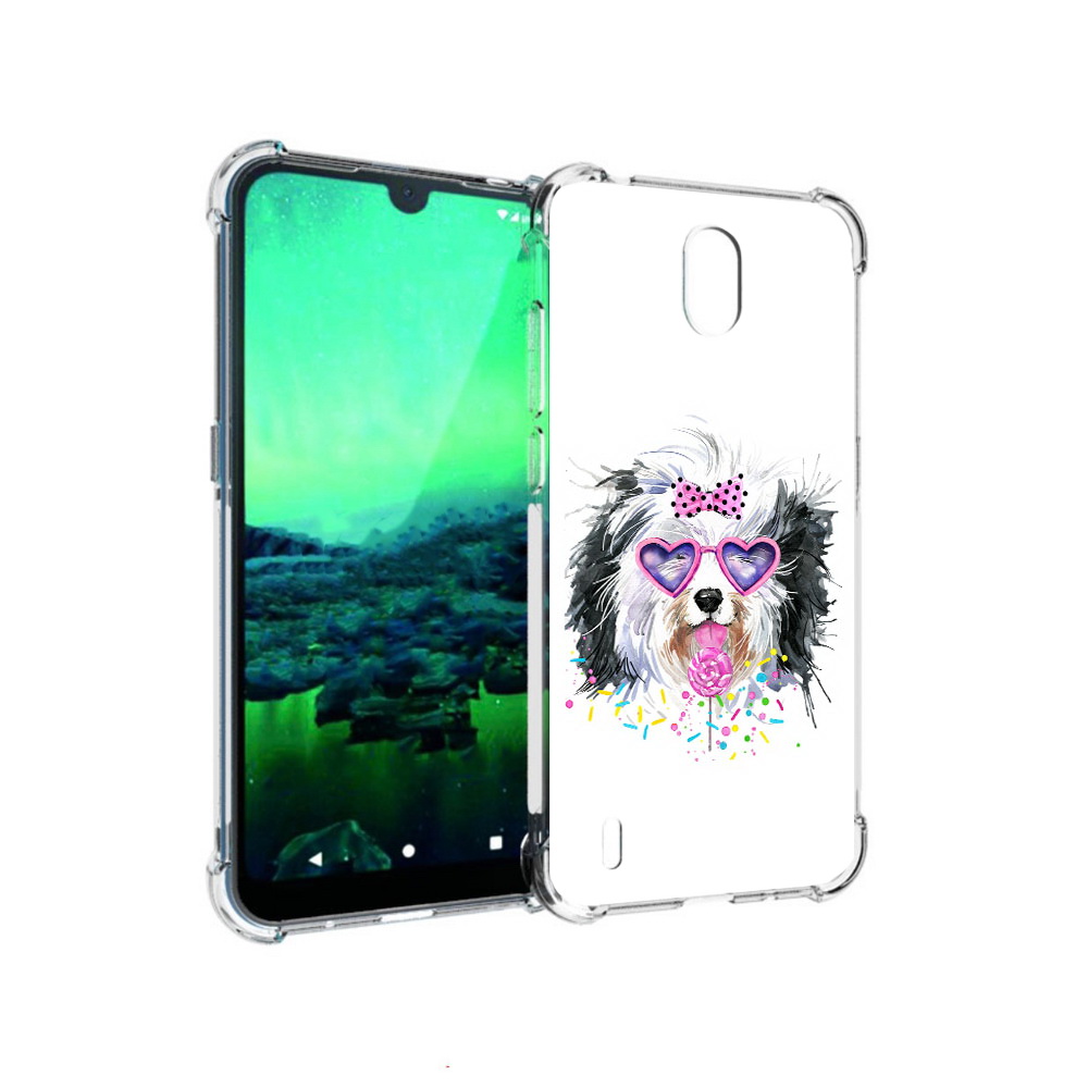 

Чехол MyPads Tocco для Nokia 1.3 пушистик (PT227048.104.559), Прозрачный, Tocco