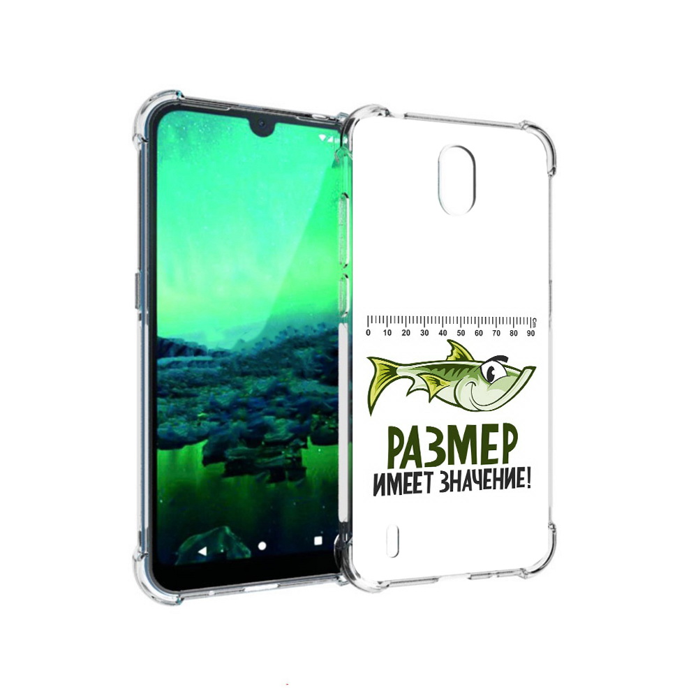 

Чехол MyPads Tocco для Nokia 1.3 размер не имеет значения (PT227048.104.569), Прозрачный, Tocco