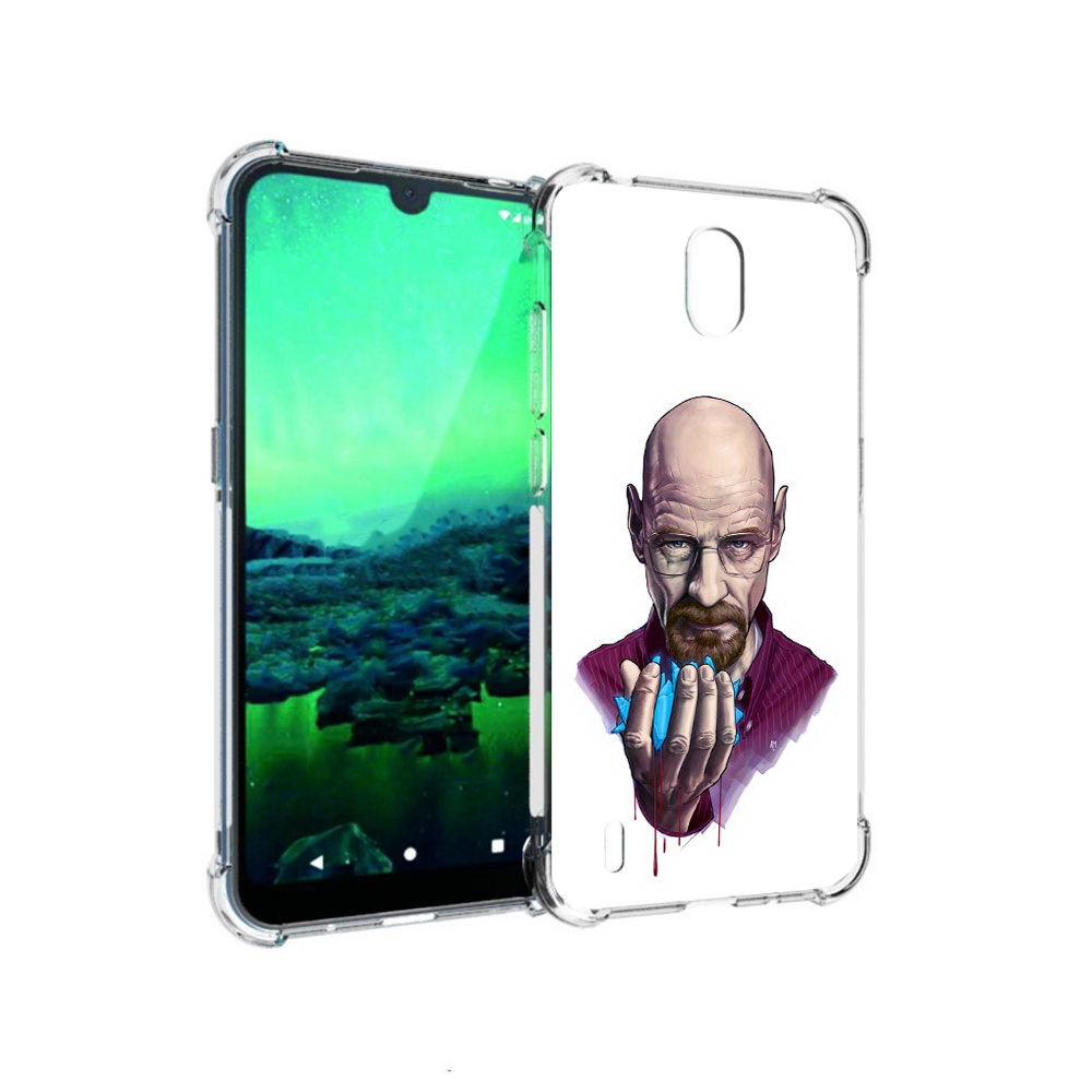 

Чехол MyPads Tocco для Nokia 1.3 разработчик (PT227048.104.574), Прозрачный, Tocco