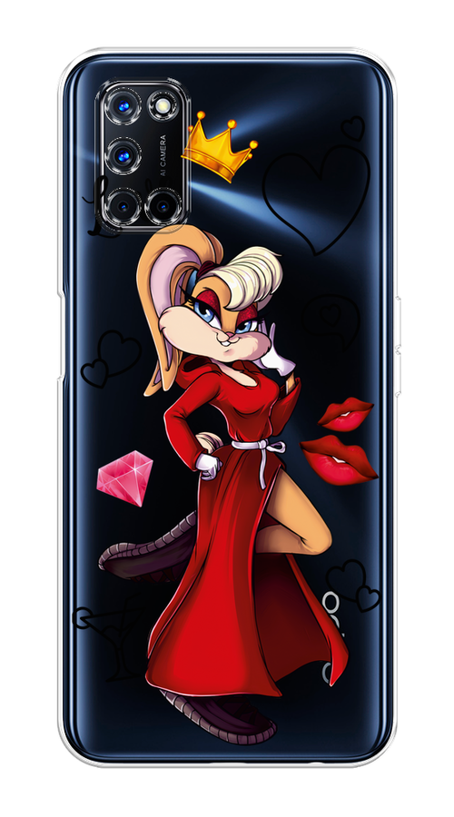 

Чехол на Oppo A52/A72 "Rich Lola Bunny", Красный;бежевый;оранжевый, 253150-6