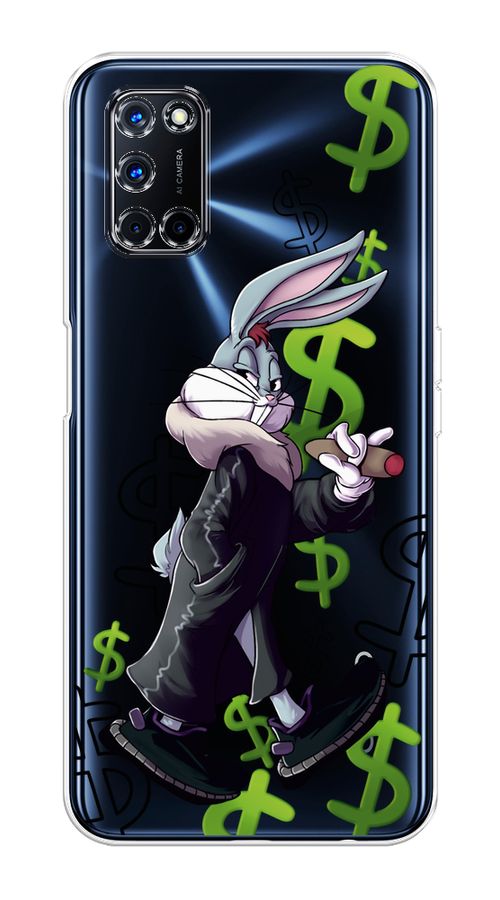 

Чехол на Oppo A52/A72 "Rich Bugs Bunny", Зеленый;черный;голубой, 253150-6