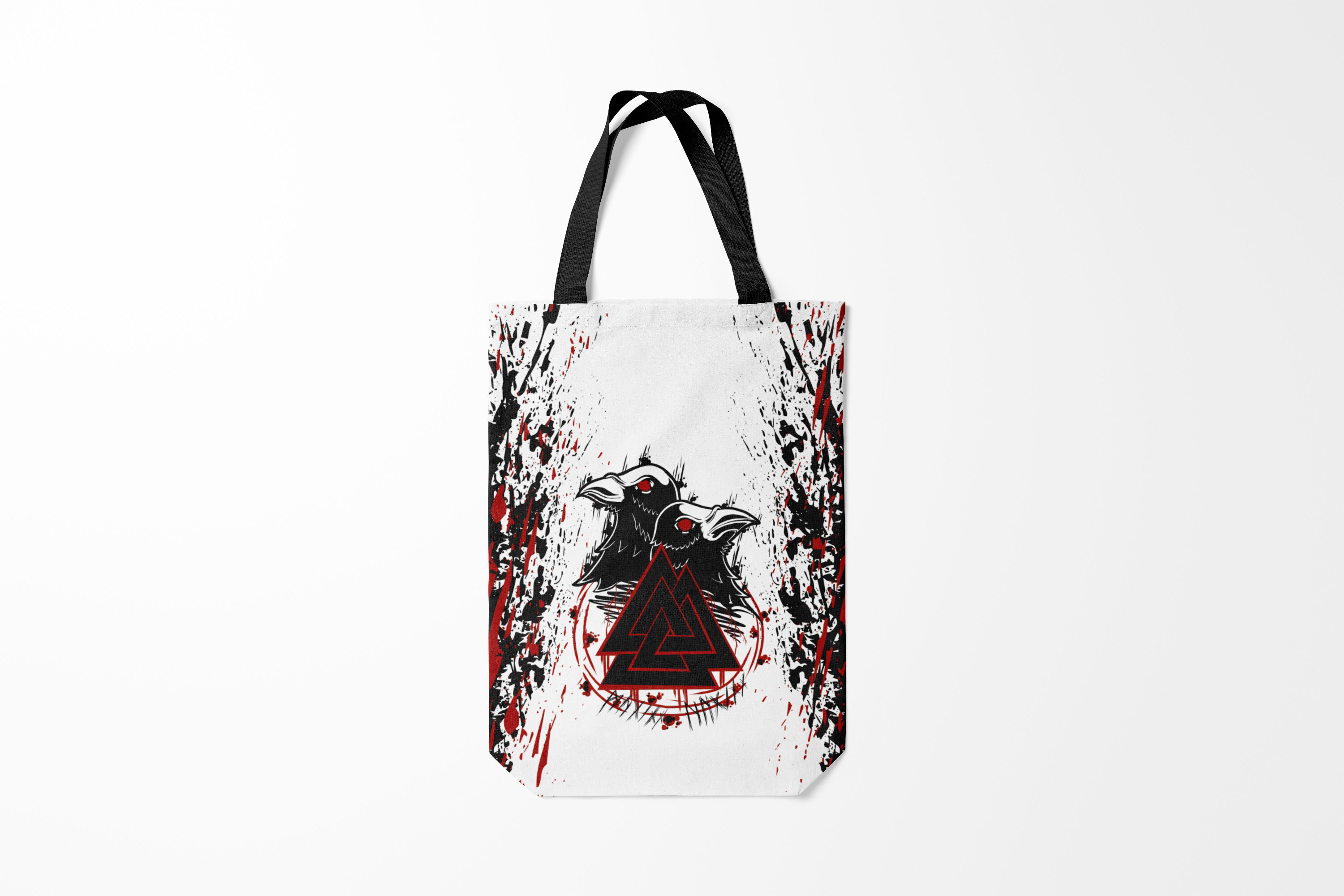 

Сумка шoппер унисекс Burnettie Славянская символика VALKNUT RUNES Z, белый, Славянская символика VALKNUT RUNES Z
