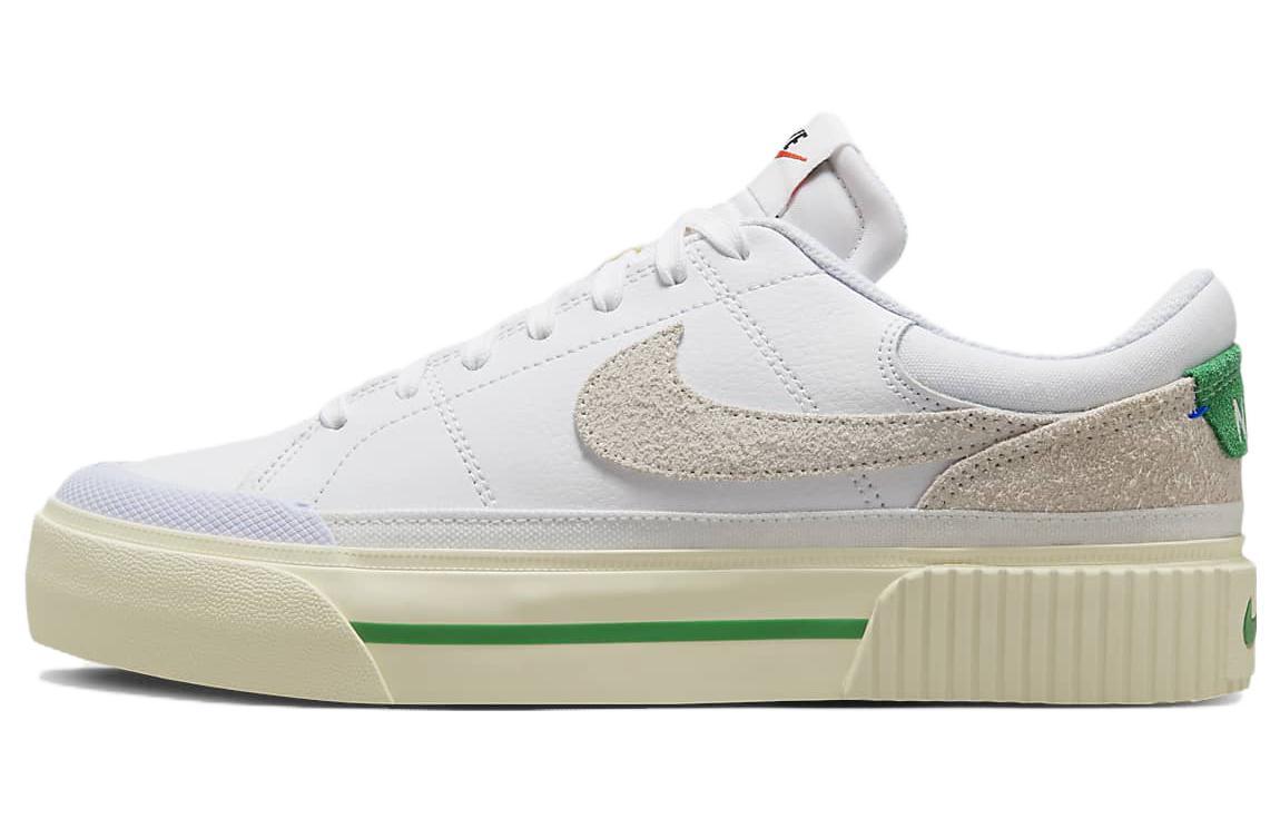 

Кеды унисекс Nike Court Legacy Lift белые 38.5 EU, Белый, Court Legacy Lift