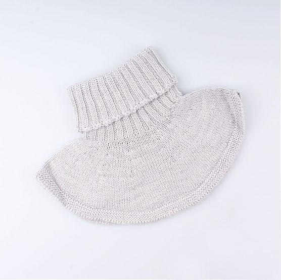 Манишка детская Котофей 07812129-42 цв.св.серый р.5-8 лет