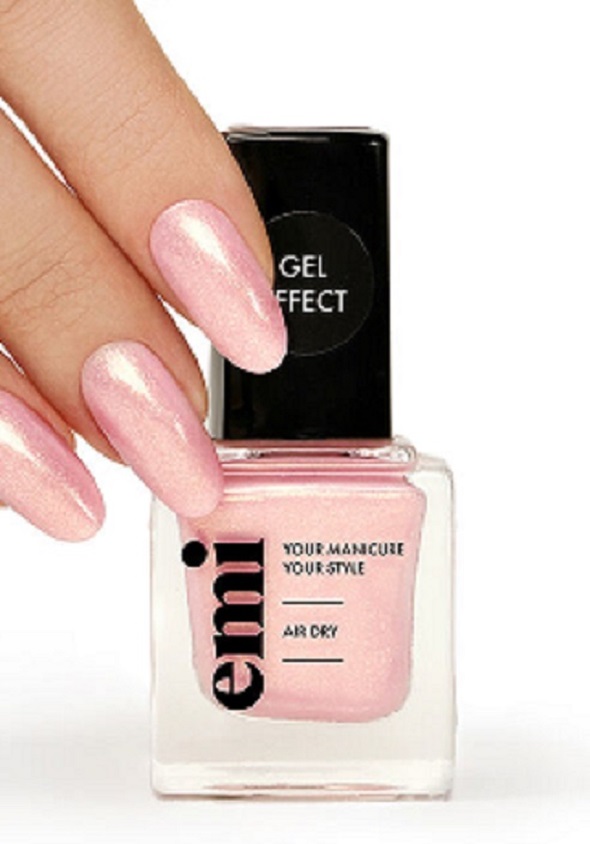 

Лак EMI Gel Effect ультрастойкий Астерия 216 9 мл, Розовый