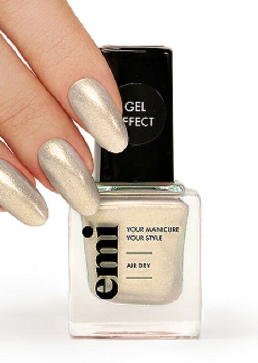 

Лак EMI Gel Effect ультрастойкий Галатея 220 9 мл, Серебристый