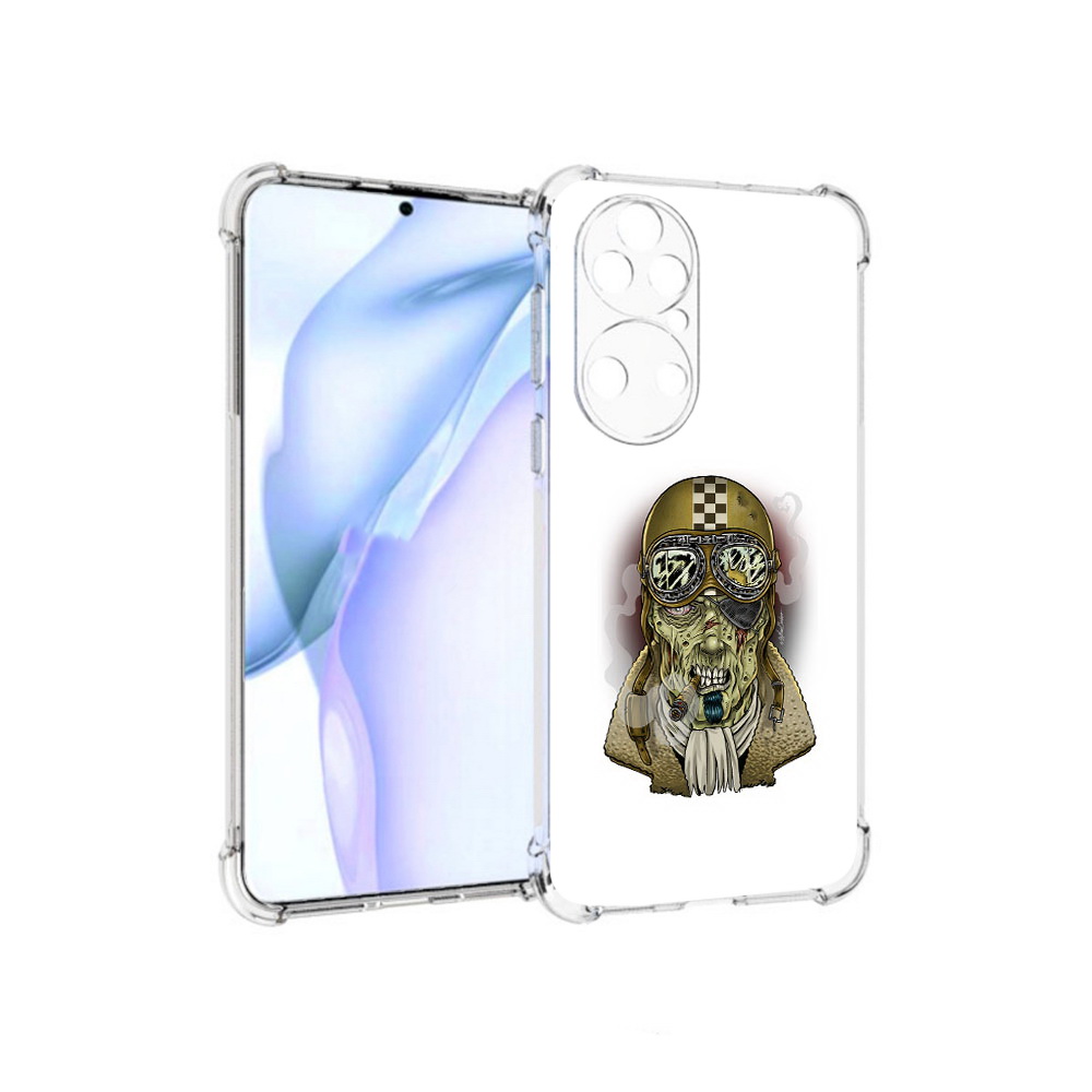 

Чехол MyPads Tocco для Huawei P50 военный зомби, Прозрачный, Tocco