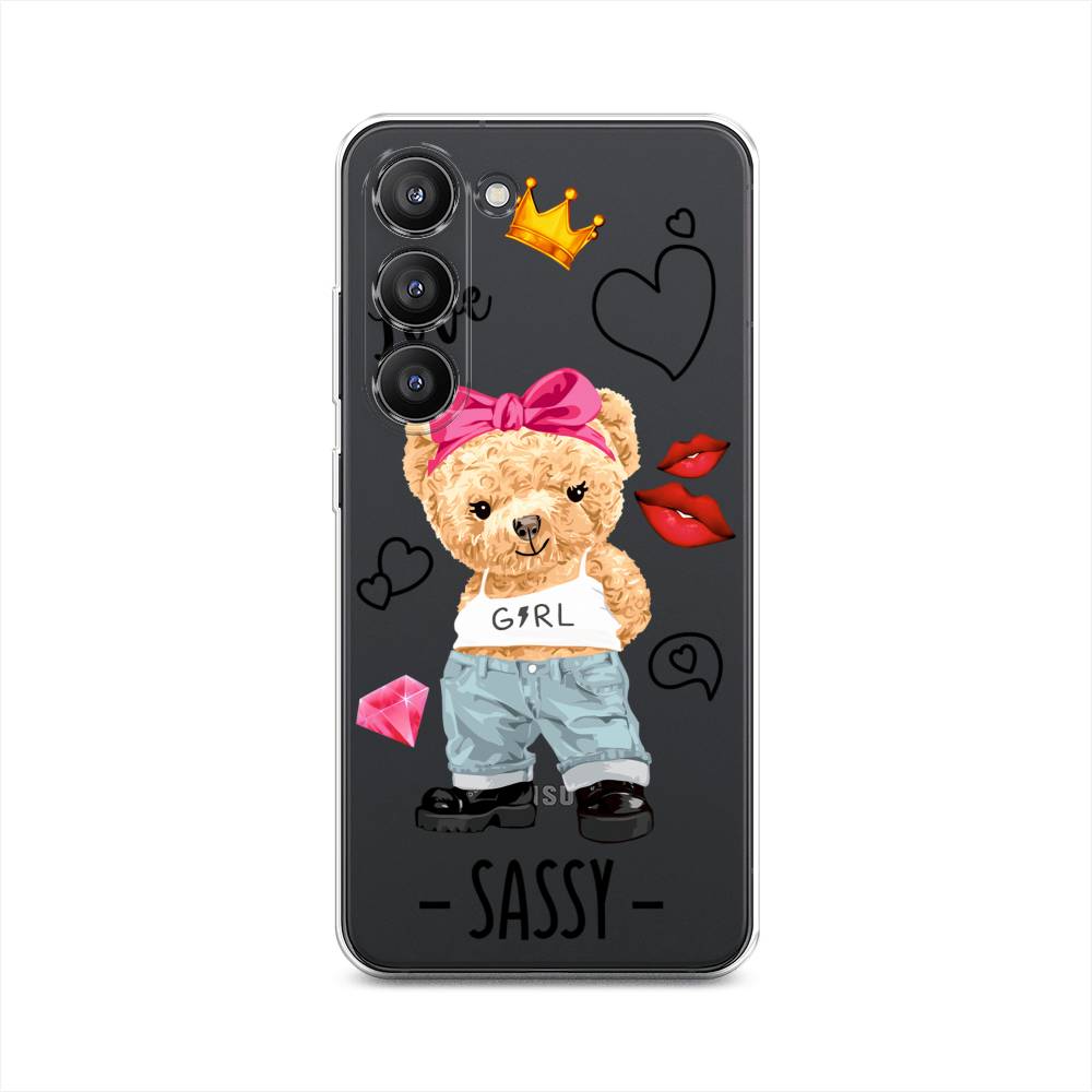 

Чехол на Samsung Galaxy S23 5G "Sugar Mommy", Голубой;белый;розовый, 2107350-6