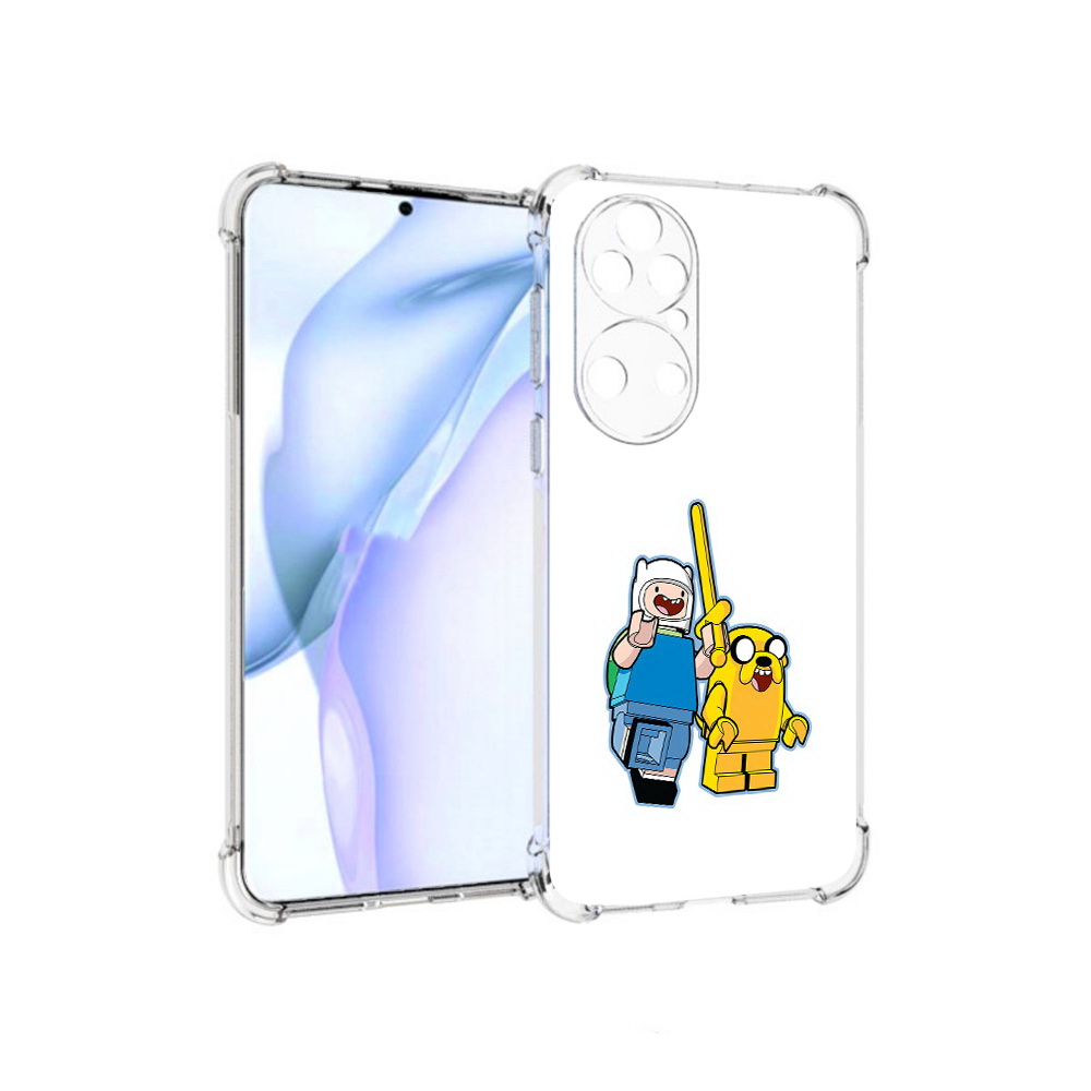 Чехол MyPads Tocco для Huawei P50 время приключений лего