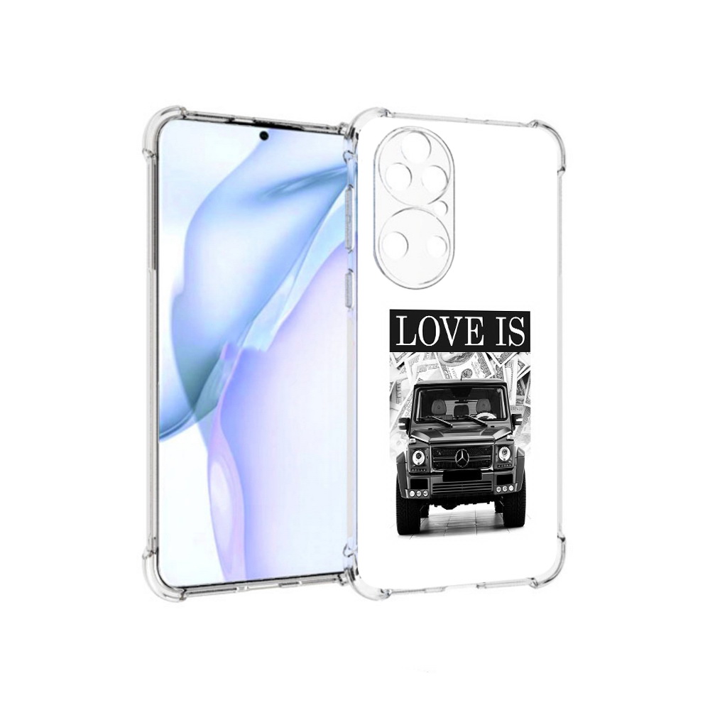 

Чехол MyPads Tocco для Huawei P50 гелик, Прозрачный, Tocco