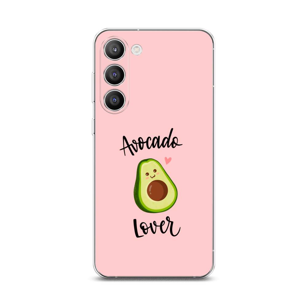 

Чехол на Samsung Galaxy S23 Plus 5G "Avocado lover", Розовый;зеленый, 2107450-6