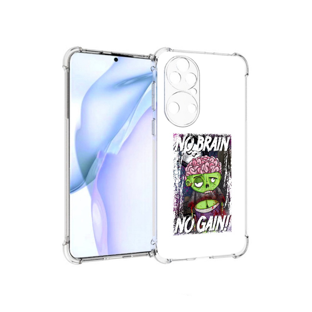 

Чехол MyPads Tocco для Huawei P50 глупый зомби, Прозрачный, Tocco