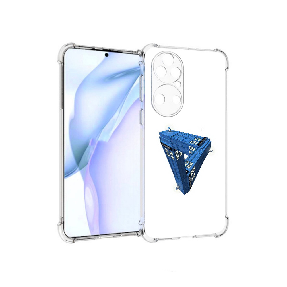

Чехол MyPads Tocco для Huawei P50 головолока абстракция, Прозрачный, Tocco