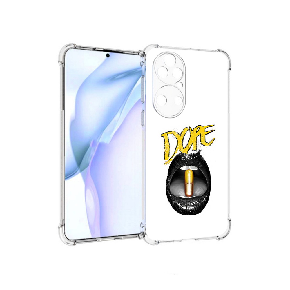 

Чехол MyPads Tocco для Huawei P50 губы, Прозрачный, Tocco