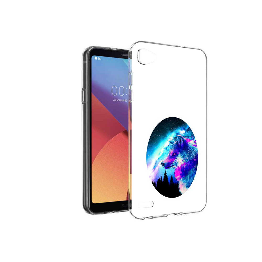 

Чехол MyPads Tocco для LG G6 mini голубой волк, Прозрачный, Tocco