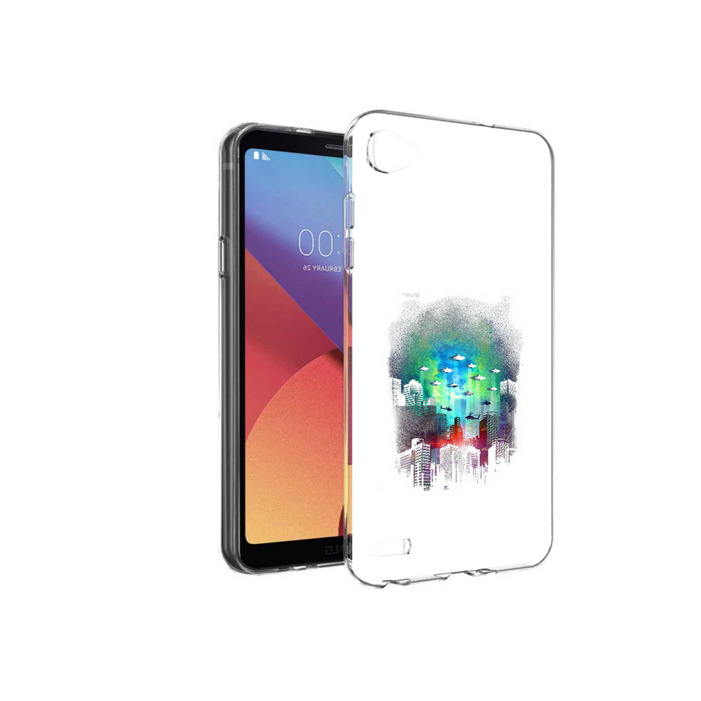 

Чехол MyPads Tocco для LG G6 mini город в свечении, Прозрачный, Tocco