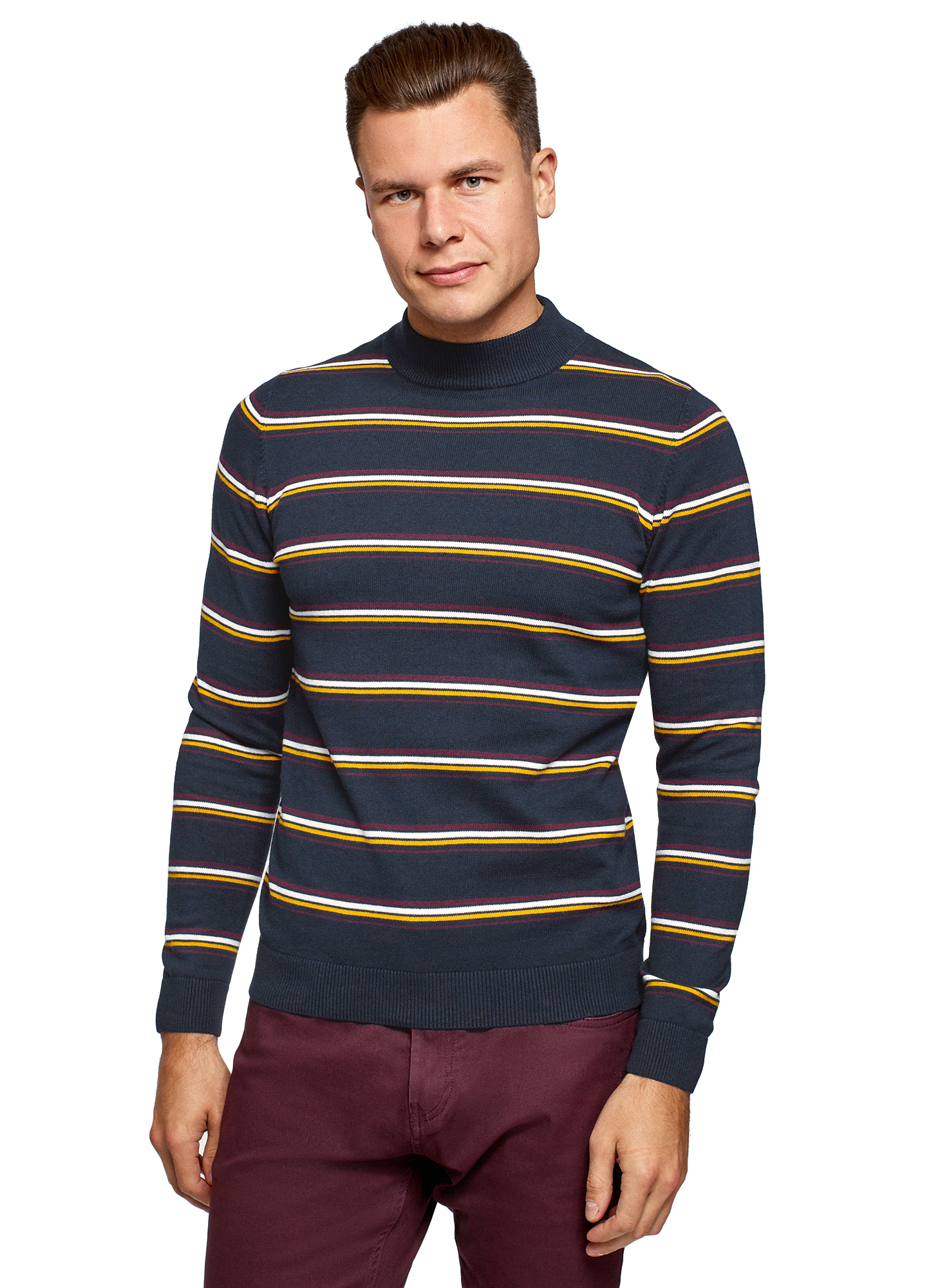 

Джемпер мужской oodji 4L112247M синий 2XL, 4L112247M