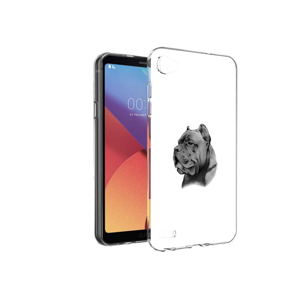 

Чехол MyPads Tocco для LG G6 mini грозный бульдог, Прозрачный, Tocco