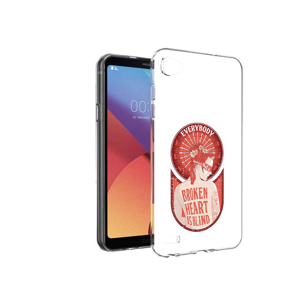 

Чехол MyPads Tocco для LG G6 mini девушка разбитое сердце, Прозрачный, Tocco
