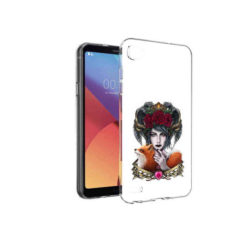 

Чехол MyPads Tocco для LG G6 mini девушка с лисой, Прозрачный, Tocco