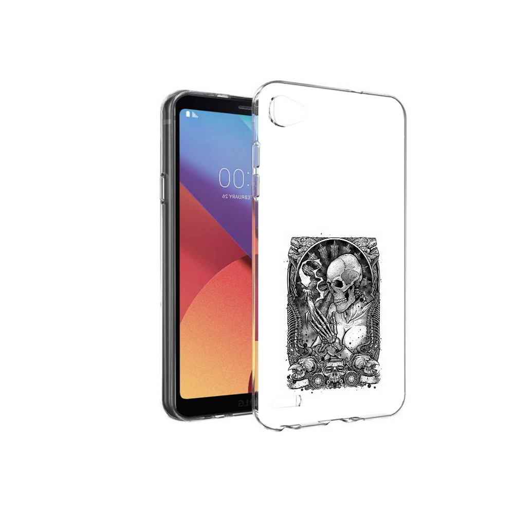 

Чехол MyPads Tocco для LG G6 mini девушка скелет, Прозрачный, Tocco