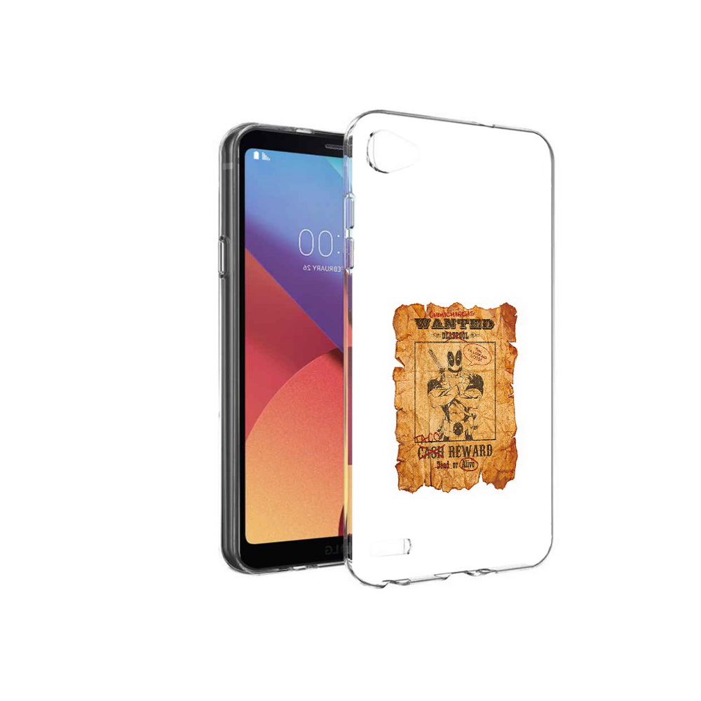 

Чехол MyPads Tocco для LG G6 mini дедпул, Прозрачный, Tocco