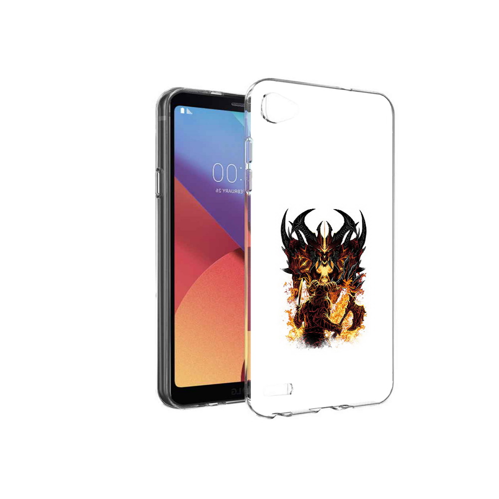 

Чехол MyPads Tocco для LG G6 mini демон shadow fiend, Прозрачный, Tocco