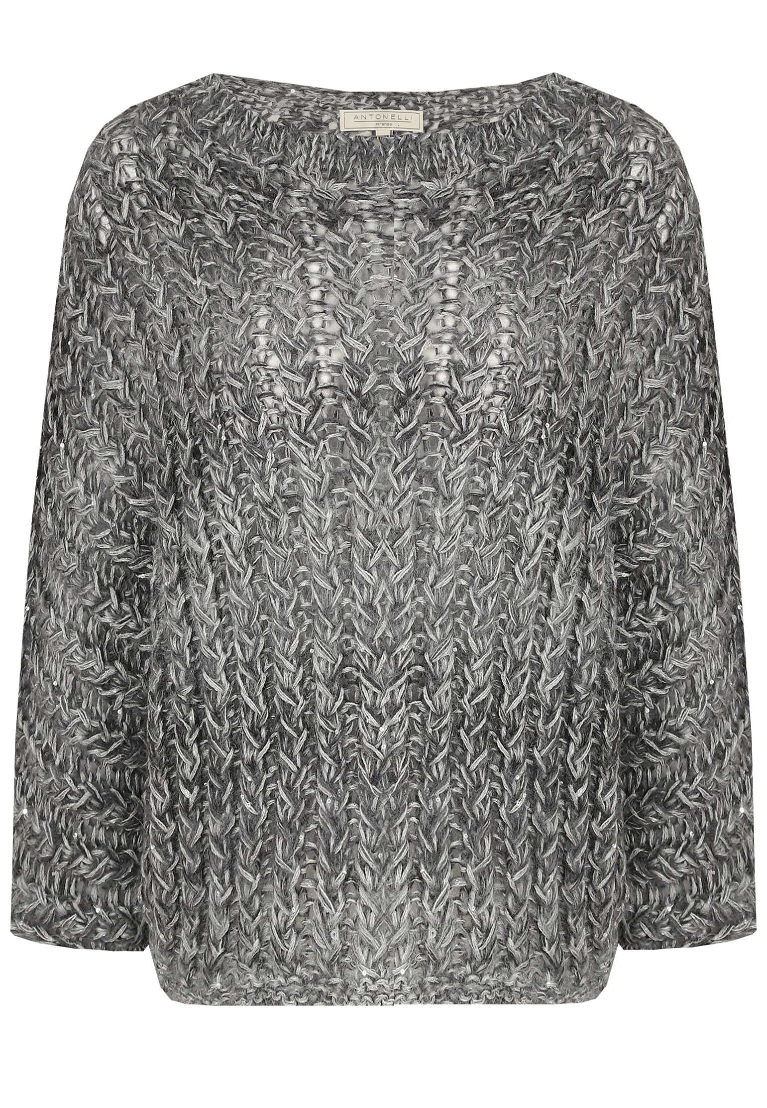 Джемпер женский ANTONELLI FIRENZE 149108 серый XL