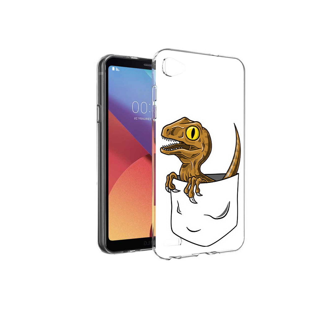 

Чехол MyPads Tocco для LG G6 mini динозавр в кармане, Прозрачный, Tocco