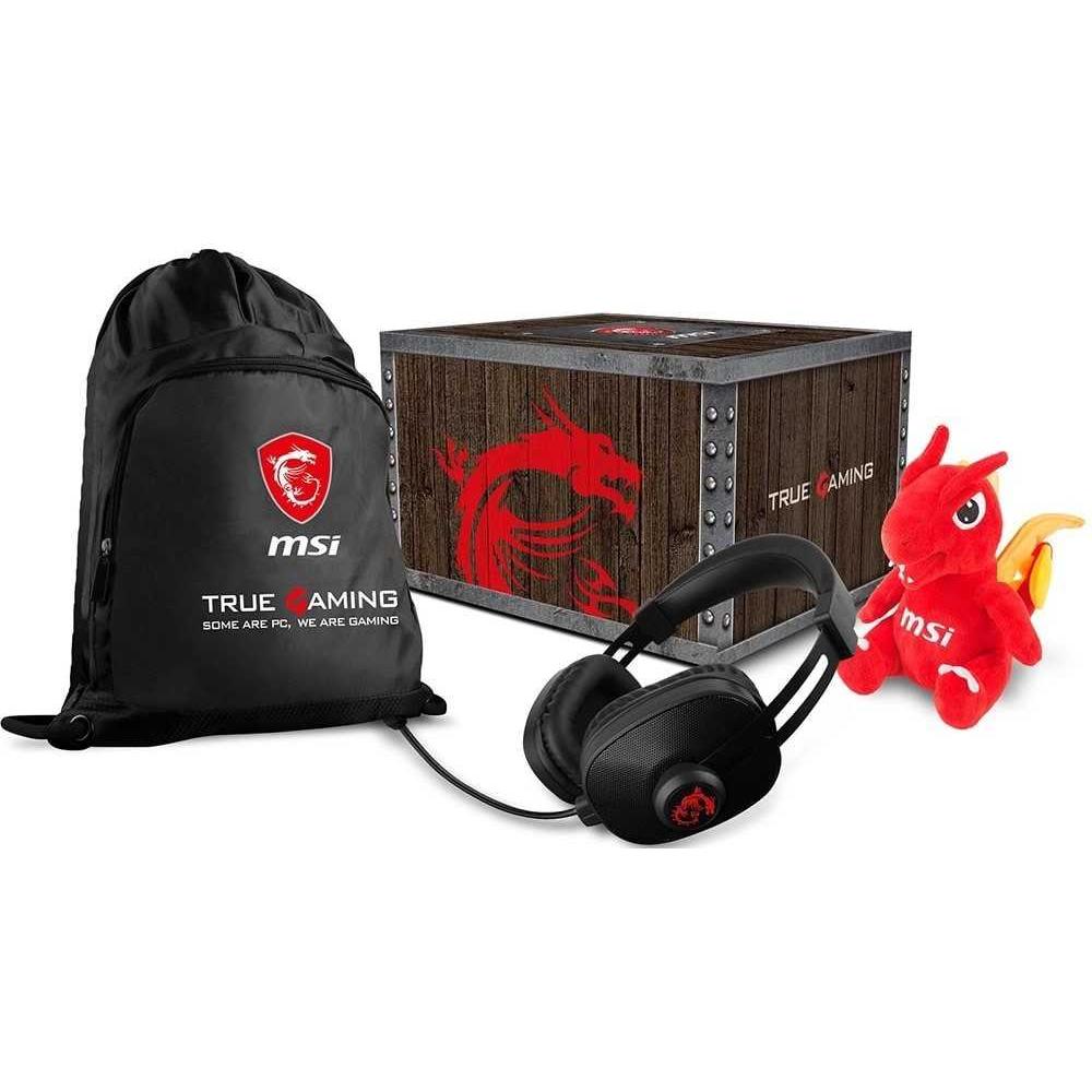 фото Msi loot box гарнитура msi gaming headset + игрушка + сумка (258870)