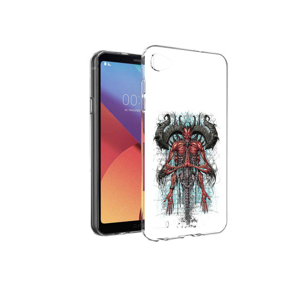 

Чехол MyPads Tocco для LG G6 mini дьявол, Прозрачный, Tocco