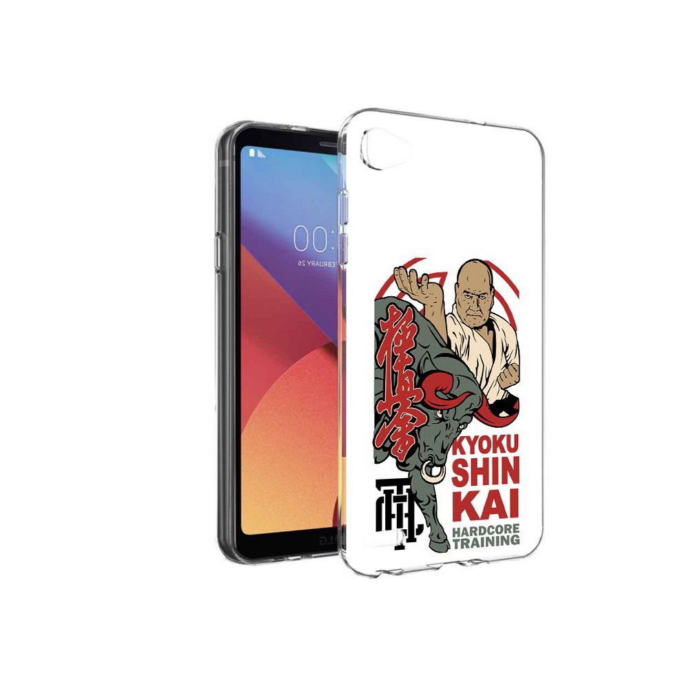 

Чехол MyPads Tocco для LG G6 mini единоборства рисунок, Прозрачный, Tocco