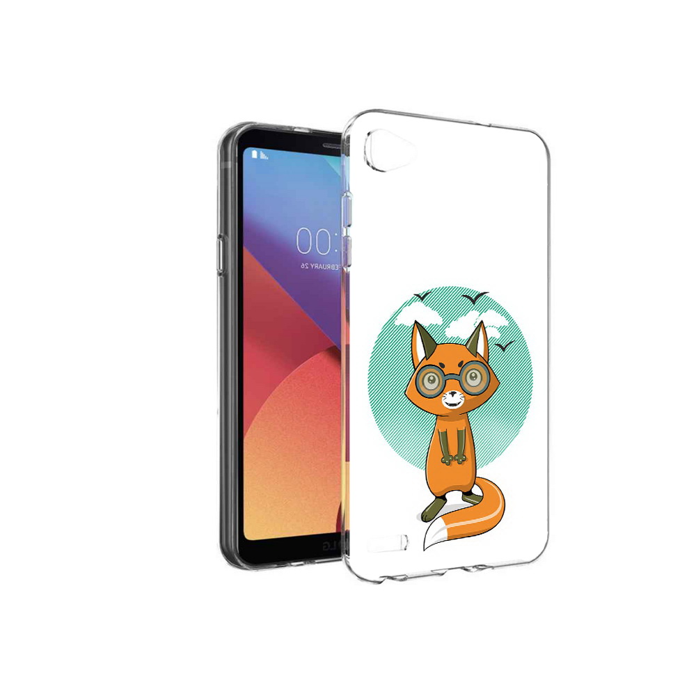 

Чехол MyPads Tocco для LG G6 mini задумчивая лиса, Прозрачный, Tocco