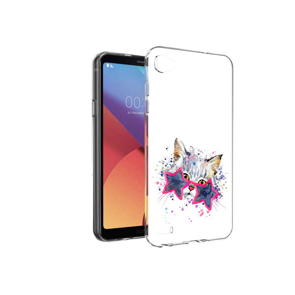 

Чехол MyPads Tocco для LG G6 mini звездные очки, Прозрачный, Tocco