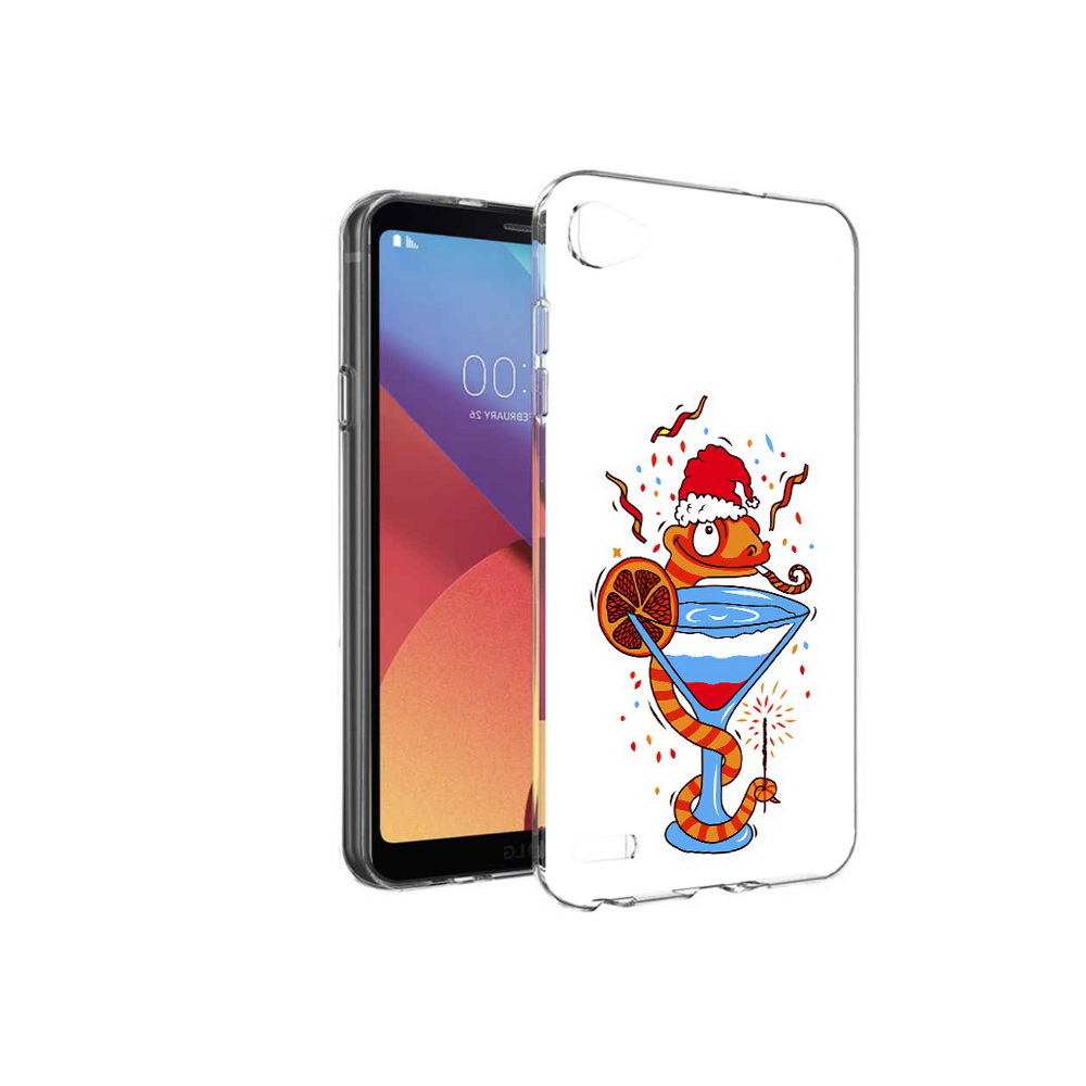 

Чехол MyPads Tocco для LG G6 mini змейка, Прозрачный, Tocco