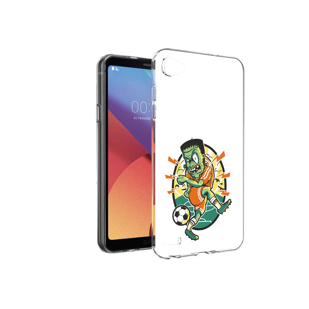 

Чехол MyPads Tocco для LG G6 mini зомби футболист, Прозрачный, Tocco
