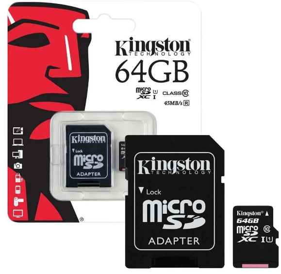 

Карта памяти Kingston Micro SD 64GB, Canvas Select Plus microSD
