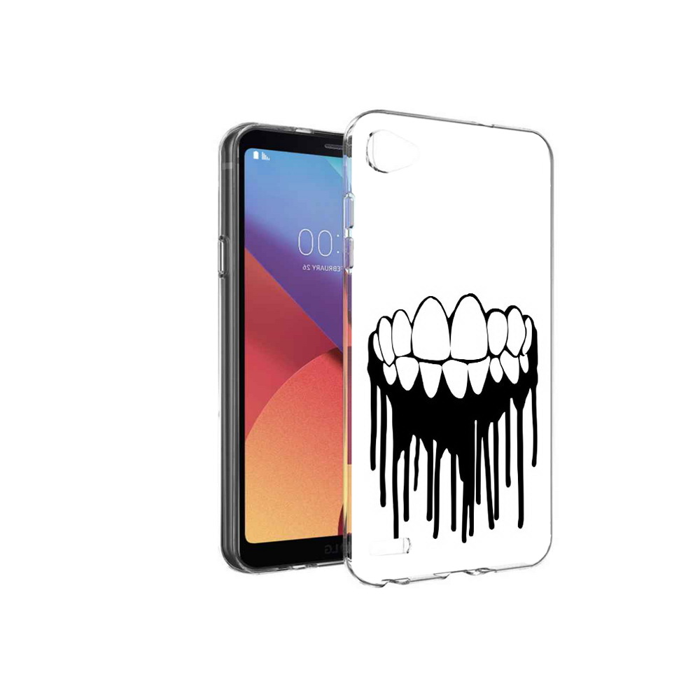 

Чехол MyPads Tocco для LG G6 mini зубы, Прозрачный, Tocco