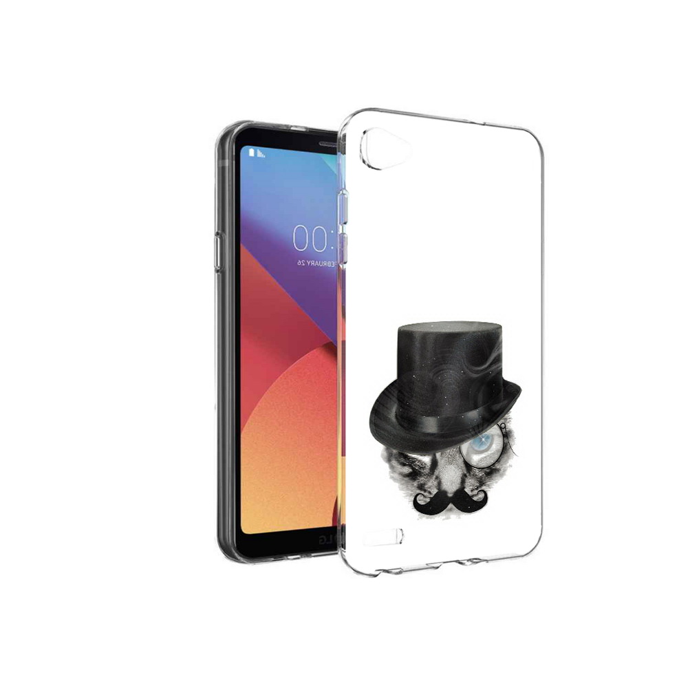 

Чехол MyPads Tocco для LG G6 mini интелегентный кот, Прозрачный, Tocco