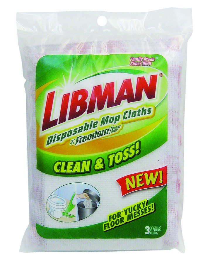 

Насадка 3 шт. одноразовая сменная из полиэстера для Freedom 4003 30 см . Libman 04009, Бежевый