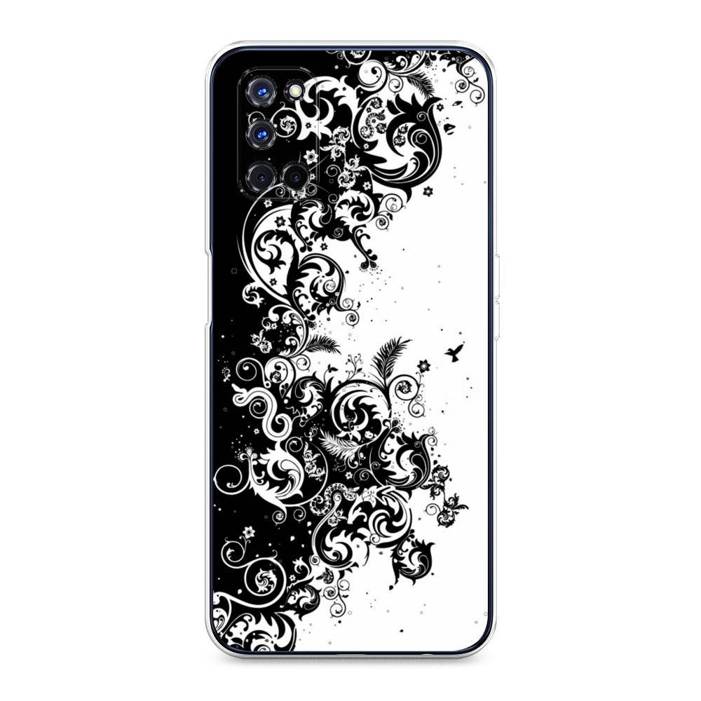 

Чехол для Oppo A52/A72 "Черно белый узор", Белый;черный;серый, 253250-3