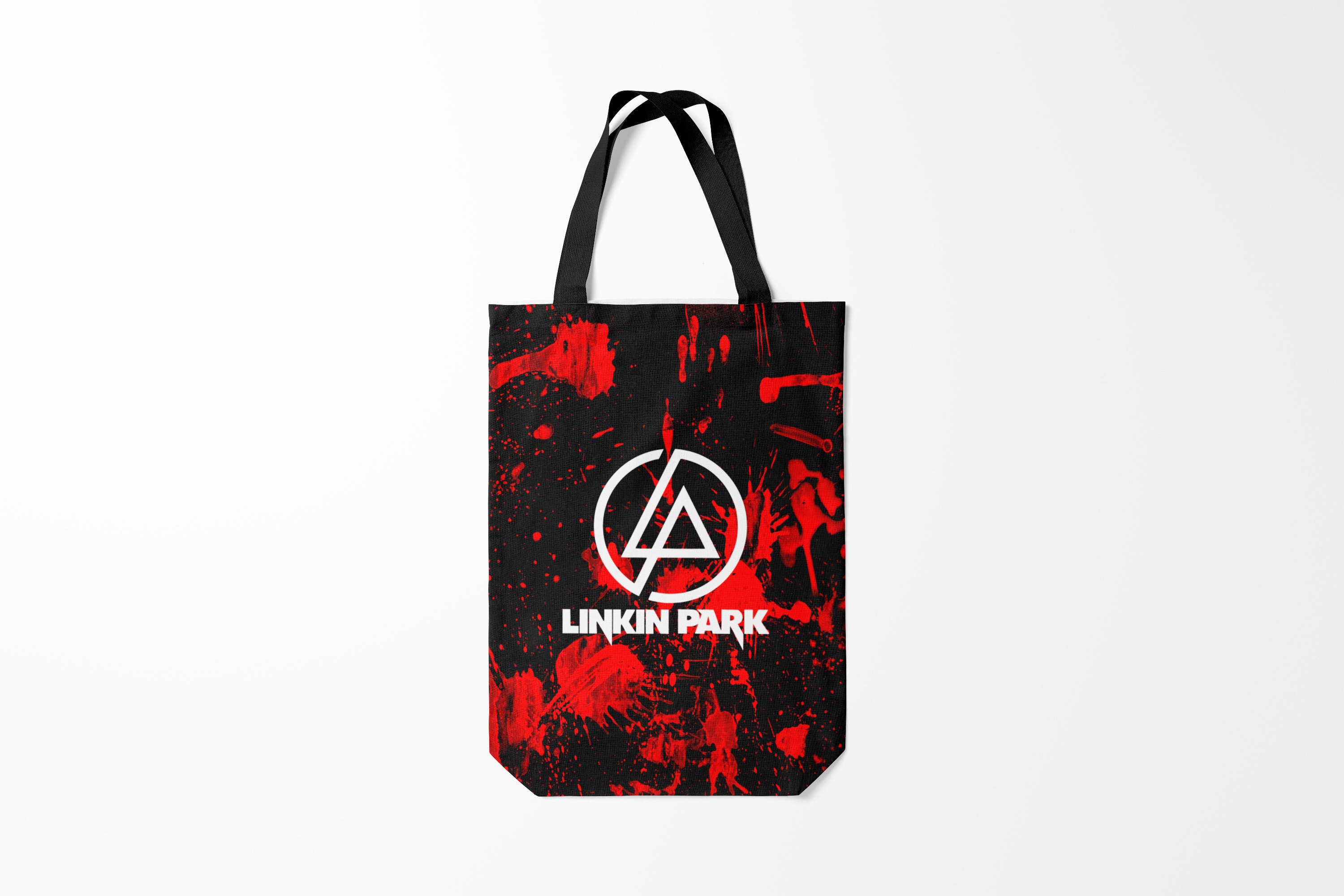 

Сумка шoппер унисекс Burnettie Linkin Park, белый, Linkin Park