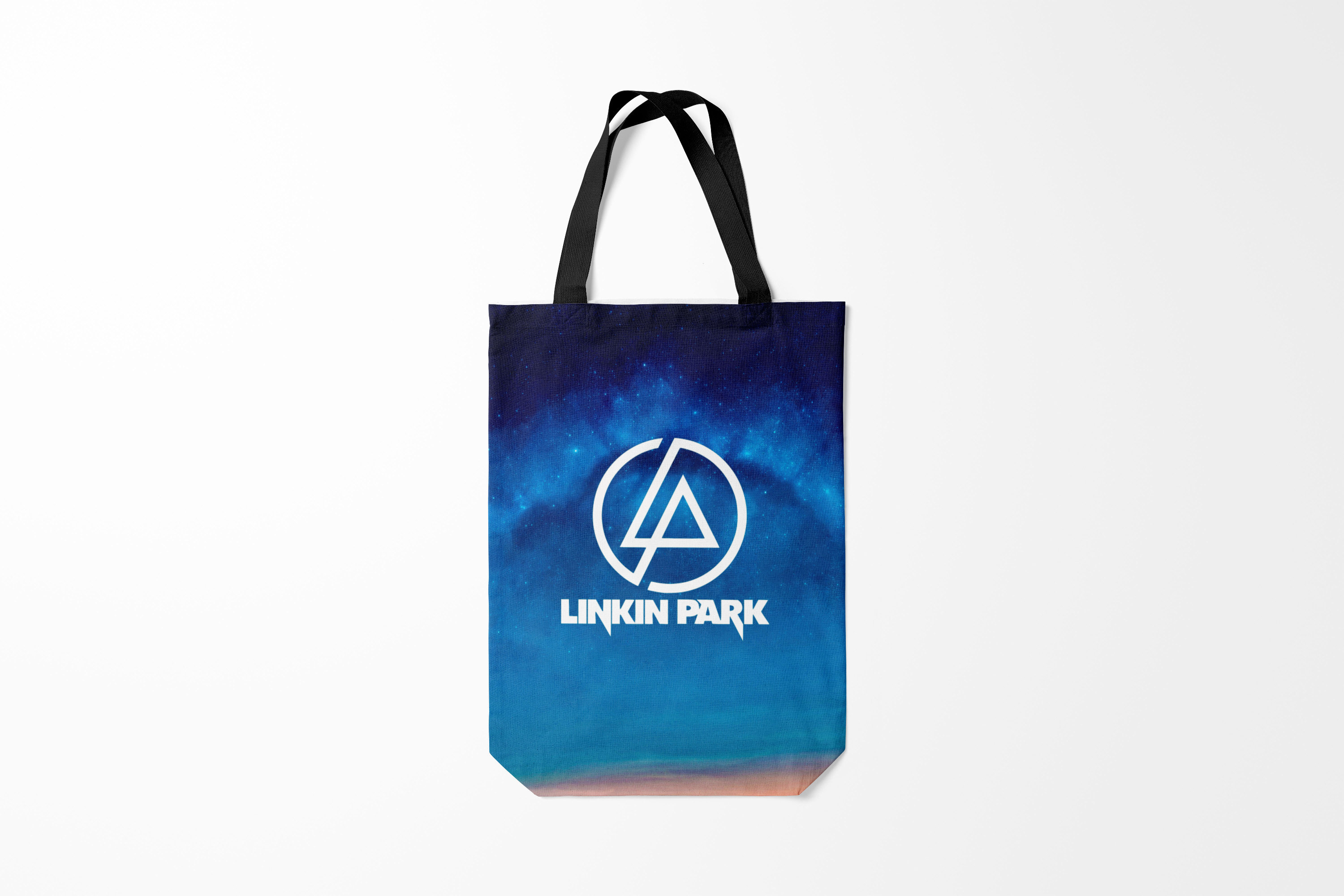 

Сумка шoппер унисекс Burnettie Linkin Park, разноцветный, Linkin Park