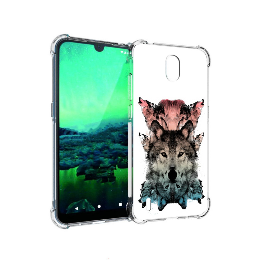 

Чехол MyPads Tocco для Nokia 1.3 стая (PT227048.104.624), Прозрачный, Tocco