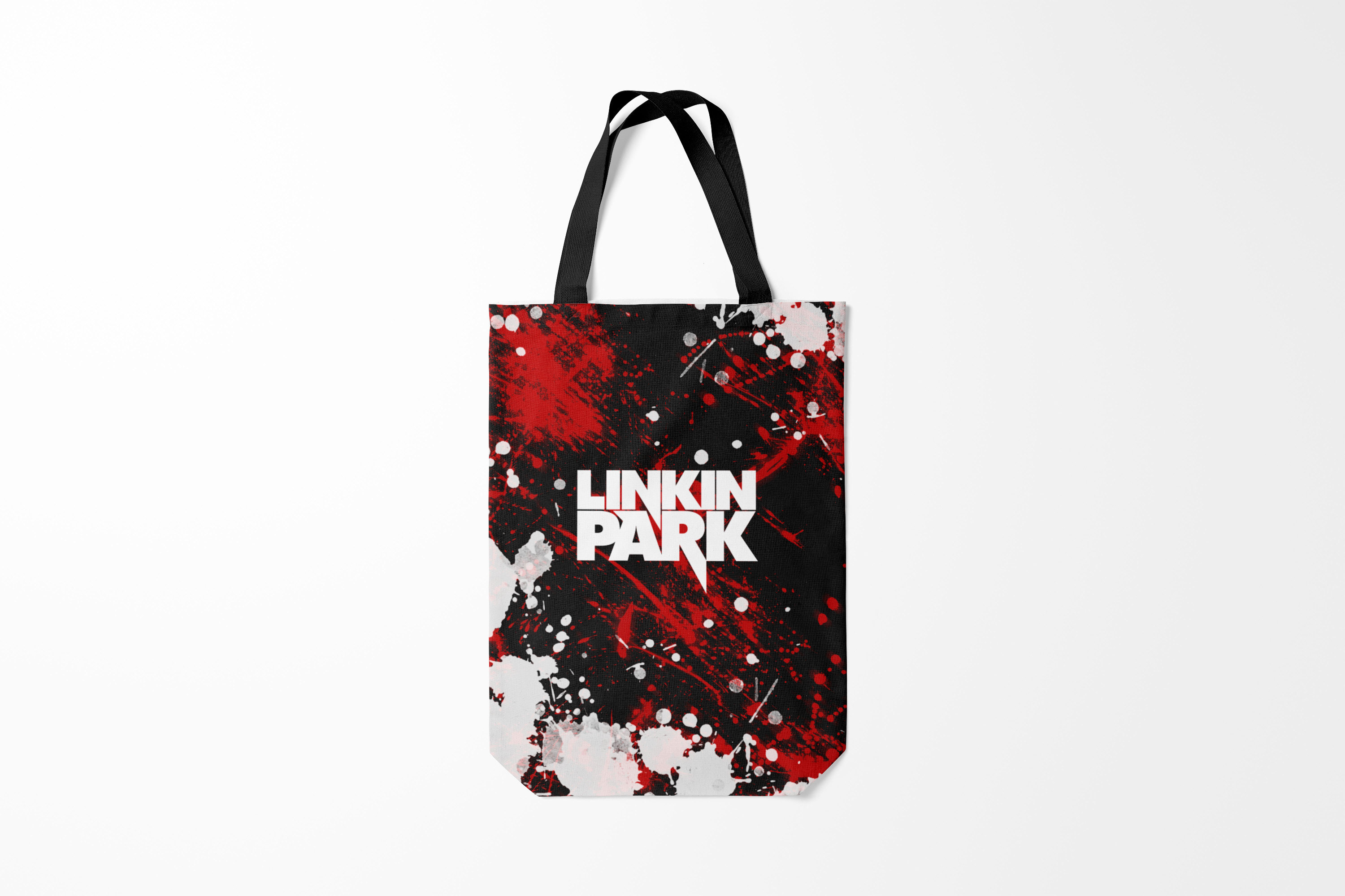 

Сумка шoппер унисекс Burnettie Linkin Park, разноцветный, Linkin Park