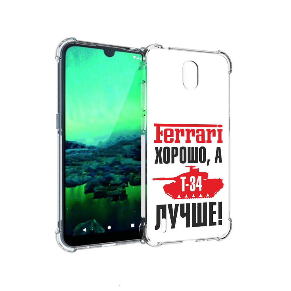 

Чехол MyPads Tocco для Nokia 1.3 т 34 лучше (PT227048.104.635), Прозрачный, Tocco