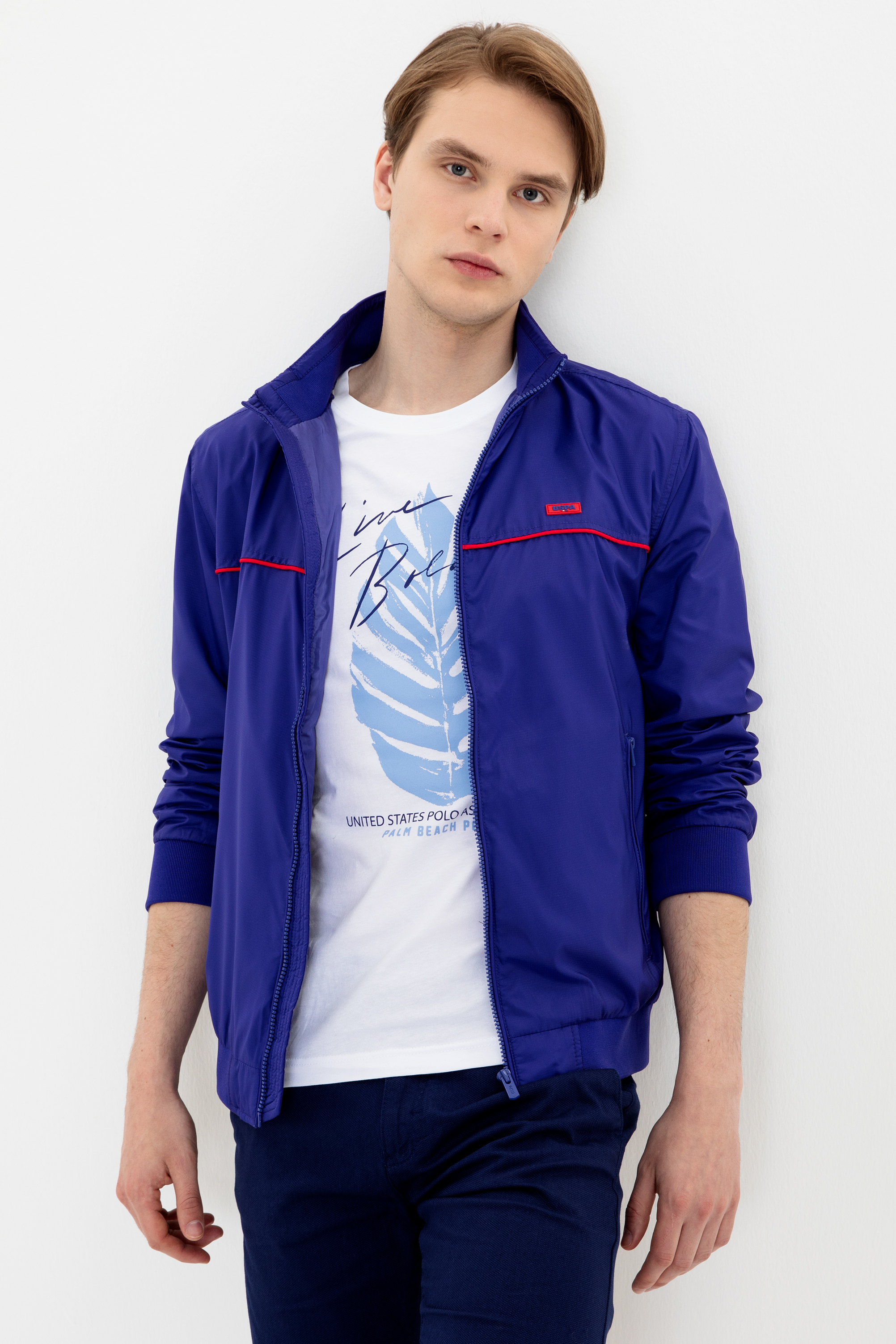 

Бомбер мужской U.S. POLO Assn. G081SZ0MS0AKSU22Y синий 54 RU, G081SZ0MS0AKSU22Y