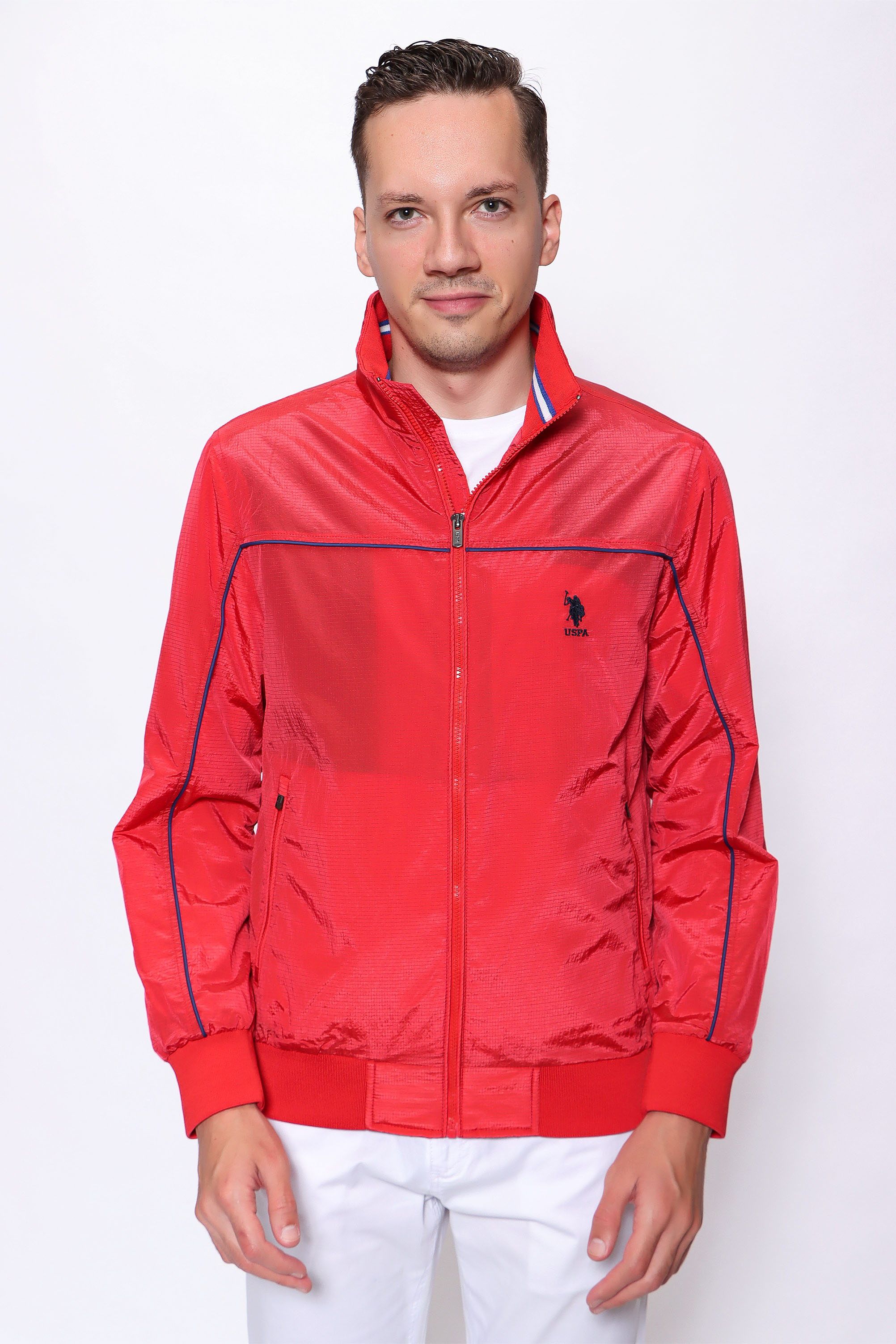 

Бомбер мужской U.S. POLO Assn. G081SZ0MS0AKSU22Y красный 44 RU, G081SZ0MS0AKSU22Y